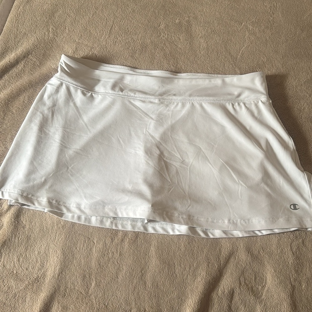 Champion White Skater Mini Skirt Athletic